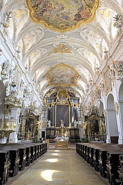 St. Emmeram's church, Regensburg, Bavaria, Germany, Europe