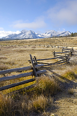 Sawtooth Mountains, Sawtooth Wilderness, Sawtooth National Recreation Area, Rocky Mountains, Idaho, United States of America, North America