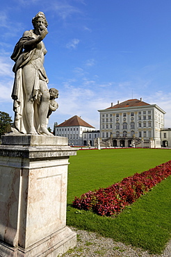 Schloss Nymphenburg, Munich (Munchen), Bavaria (Bayern), Germany, Europe