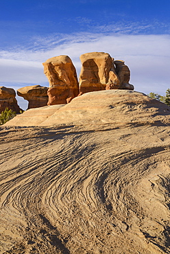 Hoodoos, Devils Garden, Grand Staircase Escalante National Monument, Utah, United States of America, North America