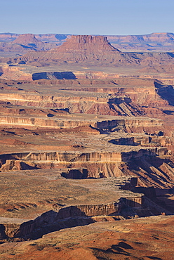 Green River Overlook, Islands in the Sky section of Canyonlands National Park, Utah, United States of America, North America