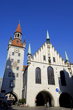 Altes Rathaus (Old Town Hall), Marienplatz, Munich (Munchen), Bavaria (Bayern), Germany, Europe