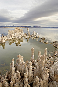 Tufa formations, Mono Lake, California, United States of America, North America