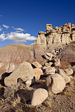 Badlands, Petrified Forest National Park, Arizona, United States of America, North America