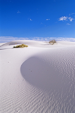 White sand dune, White Sands National Monument, New Mexico, United States of America, North America