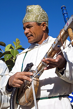 Musicians, Marrakech (Marrakesh), Morocco, North Africa, Africa