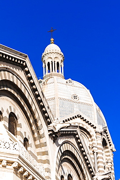 Cathedral of Marseille (Notre-Dame de la Major) (Sainte-Marie-Majeure), Marseille, Bouches du Rhone, Provence-Alpes-Cote-d'Azur, France, Europe