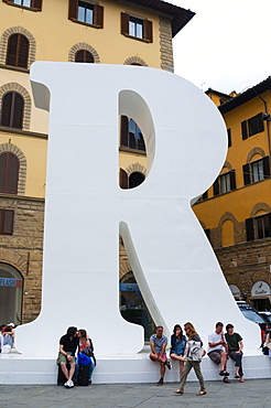 Piazza della Signoria, Florence (Firenze), UNESCO World Heritage Site, Tuscany, Italy, Europe