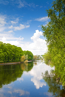 Emajogi River, Tartu, Estonia, Baltic States, Europe