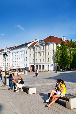 Raekoja Square (Raekoja Plats), Tartu, Estonia, Baltic States, Europe