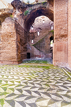 Spogliatoio (Changing room), Baths of Caracalla, UNESCO World Heritage Site, Rome, Latium (Lazio), Italy, Europe