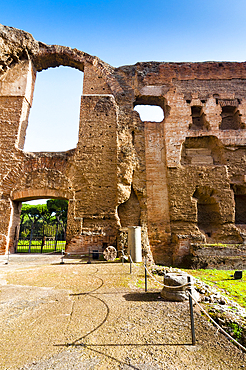 Natatio (Swimming pool), Baths of Caracalla, UNESCO World Heritage Site, Rome, Latium (Lazio), Italy, Europe