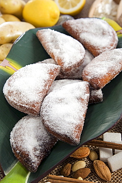 Truchas de batata dulce, food of the Canary Islands, Spain, Europe