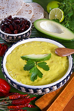 Guacamole sauce, Mexican food, Mexico, North America