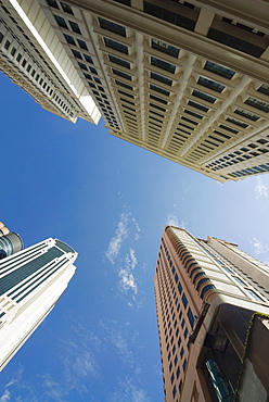 Downtown skyscrapers, Kuala Lumpur, Malaysia, Southeast Asia, Asia