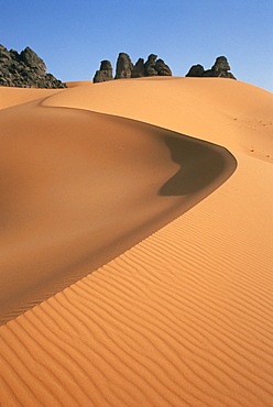 Akakus, Southwest Desert, Libya, North Africa, Africa