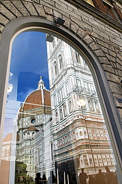 The Cathedral (Duomo), Santa Maria del Giglio, Florence (Firenze), UNESCO World Heritage Site, Tuscany, Italy, Europe