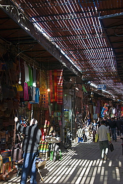 Souk in the Medina, Marrakech (Marrakesh), Morocco, North Africa, Africa