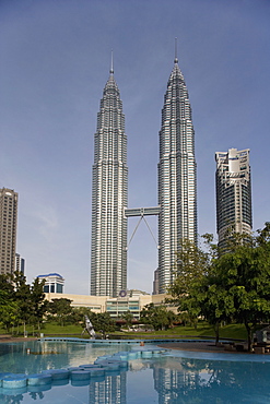 Petronas Towers, Kuala Lumpur, Malaysia, Southeast Asia, Asia