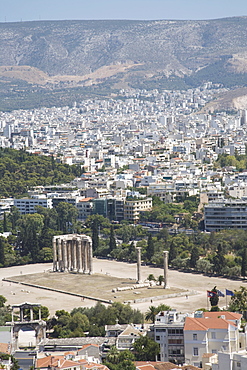 Temple of Zeus, Athens, Greece, Europe