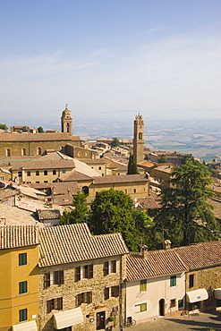 Montalcino, Val d'Orcia, Tuscany, Italy, Europe