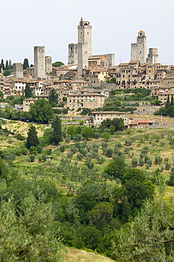 San Gimignano, Tuscany, Italy, Europe