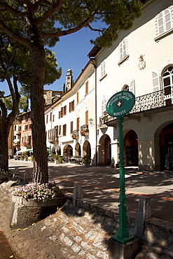 Morcote, Lake Lugano, Canton Tessin, Switzerland, Europe