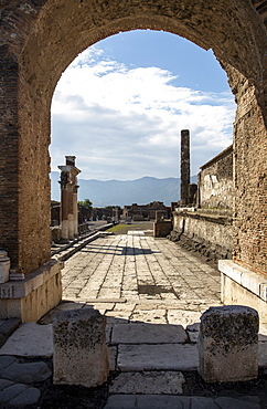 Pompeii ruins, UNESCO World Heritage Site, Campania, Italy, Europe