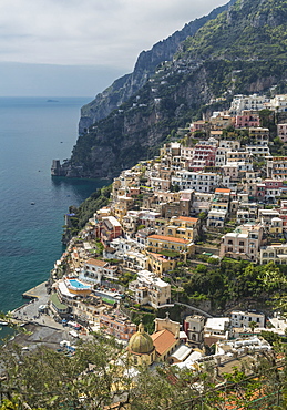 Positano, Amalfi Peninsula, UNESCO World Heritage Site, Campania, Italy, Mediterranean, Europe