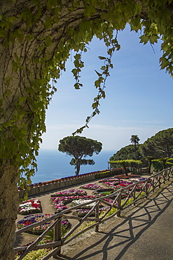 Villa Rufolo, Ravello, Amalfi Coast, UNESCO World Heritage Site, Campania, Italy, Mediterranean, Europe