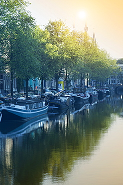 Canal, Amsterdam, The Netherlands, Europe