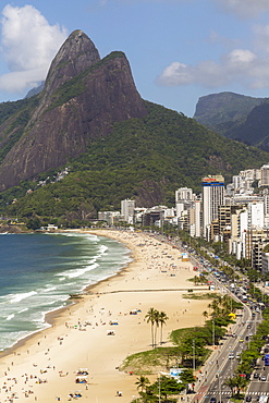 Ipanema Beach, Rio de Janeiro, Brazil, South America