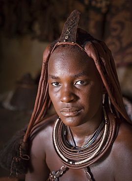 Himba people, Kaokoland, Namibia, Africa