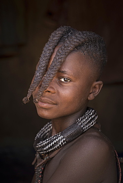 Himba people, Kaokoland, Namibia, Africa