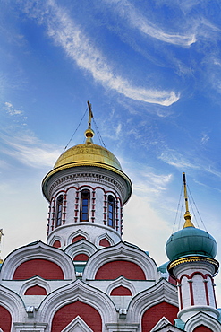 Cathedral of Our Lady of Kazan, Red Square, UNESCO World Heritage Site, Moscow, Russia, Europe