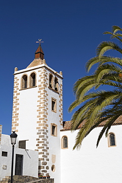 Church of Santa Maria in the small town of Betancuria on the volcanic island of Fuerteventura, Canary Islands, Spain, Atlantic, Europe