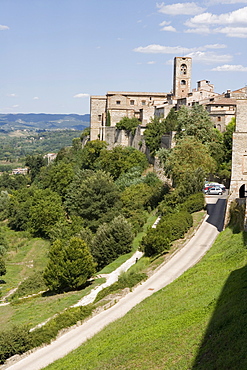 Duomo of Colle Alta in Colle di val d'Elsa, Tuscany, Italy