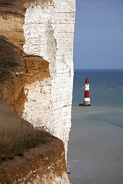 Lighthouse, Beachy Head, East Sussex, England, United Kingdom, Europe