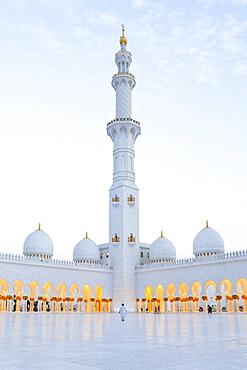 Sheikh Zayed Bin Sultan Al Nahyan Mosque, Abu Dhabi, United Arab Emirates, Middle East