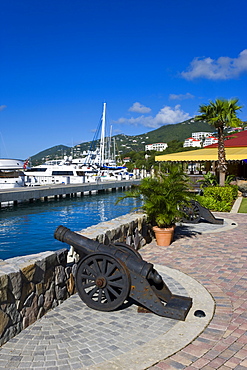 Yacht Haven Grande, the new Yacht Harbour, shopping and restaurant complex completed in 2007, St. Thomas, U.S. Virgin Islands, West Indies, Caribbean, Central America