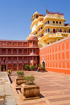 City Palace complex, the City Palace in the heart of the old city, Jaipur, Rajasthan, India, Asia