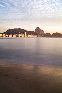 Copacabana beach and Sugar Loaf, Rio de Janeiro, Brazil, South America