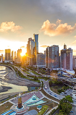 City skyline, Panama City, Panama, Central America