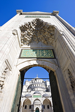 The Blue Mosque (Sultan Ahmet) in Sultanahmet, Istanbul, Turkey, Europe