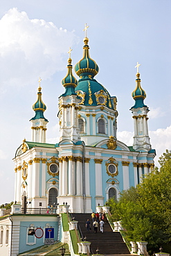 St. Andrew's Church, Kiev, Ukraine, Europe