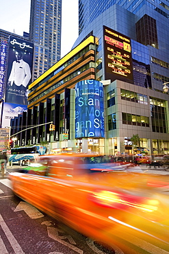 Times Square, Manhattan, New York City, New York, United States of America, North America