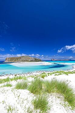 Balos Bay Beach, Gramvousa Peninsula, Crete, Greek Islands, Greece, Europe