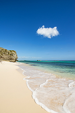 Secret Cave Beach, Middle Caicos, Turks and Caicos Islands, West Indies, Central America