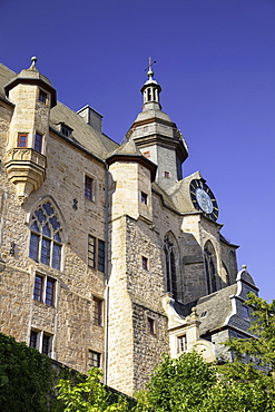 Landgrafenschloss (Marburg Castle), Marburg, Hesse, Germany, Europe