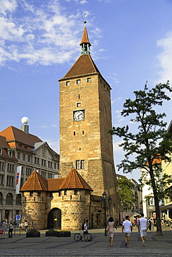 Weisser Turm, Nuremberg, Bavaria, Germany, Europe